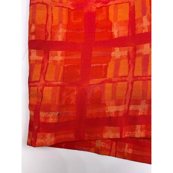 NWT Rabbit Rabbit Rabbit Designs 18W Bright Orange Short Sleeve Dress - Picture 7 of 11